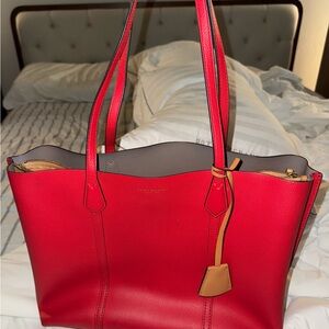 Tory Burch Vibrant Red Tote
